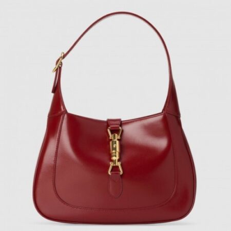 Replica Gucci Jackie 1961 Small Hobo Bag In Red Leather