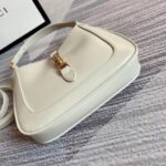 Replica Gucci Jackie 1961 Small Hobo Bag In White Leather 5