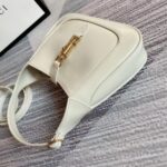 Replica Gucci Jackie 1961 Small Hobo Bag In White Leather 6