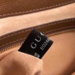 Replica Gucci Beige Jackie 1961 Small Hobo Bag With Brown Trim 8