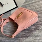 Replica Gucci Jackie 1961 Mini Hobo Bag In Pink Leather 6