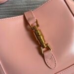 Replica Gucci Jackie 1961 Mini Hobo Bag In Pink Leather 9