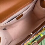 Replica Gucci Diana Small Tote Bag In Brown Leather 11