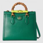 Replica Gucci Diana Small Tote Bag In Brown Leather 21