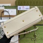 Replica Gucci Diana Small Tote Bag In White Leather 6