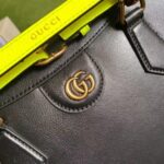 Replica Replica Gucci Diana Medium Tote Bag In Black Leather 6