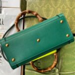 Replica Gucci Diana Mini Tote Bag In Green Leather 6