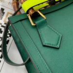 Replica Gucci Diana Mini Tote Bag In Green Leather 10
