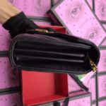 Replica Gucci Black GG Marmont Matelasse Chain Mini Bag 3
