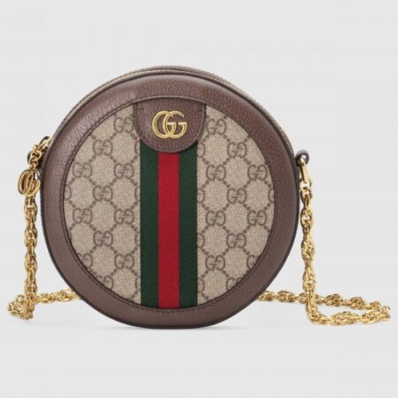 Replica Gucci Ophidia Mini Round Shoulder Bag