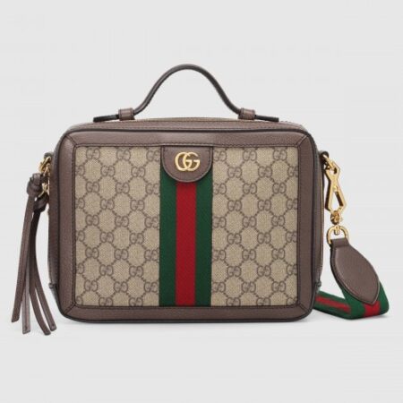 Replica Gucci Ophidia Small GG Handle Shoulder Bag