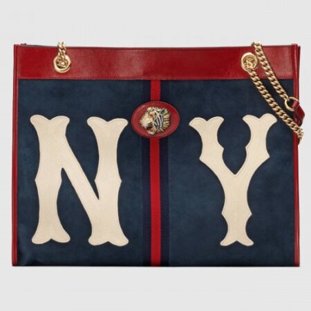 Replica Gucci Rajah Large Tote With NY Yankees™ Patch 669