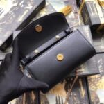 Replica Gucci Zumi Mini Bag In Black Smooth Leather 7