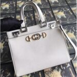 Replica Gucci Zumi Grainy Leather Small Top Handle Bag 569712 2019 3