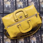 Replica Gucci Backpack In Yellow Soft Leather 7