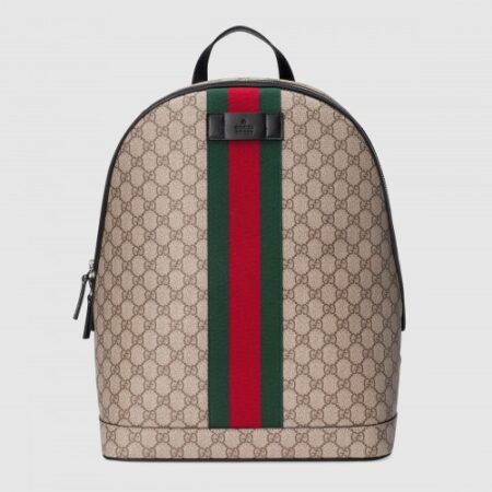 Replica Gucci GG Supreme Backpack With Web