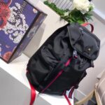 Replica Gucci Black Techno Canvas Large Backpack 3