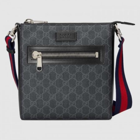Replica Gucci GG Black small messenger bag