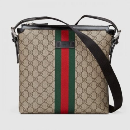 Replica Gucci Beige Web GG Supreme Messenger Bag