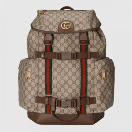 Replica Replica Gucci Skateboard Backpack in GG Supreme Canvas