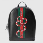 Replica Gucci Black Animal Studs Leather Backpack 19