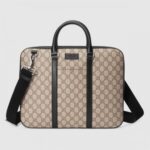 Replica Gucci Men’s Briefcase In Beige GG Supreme Canvas 2