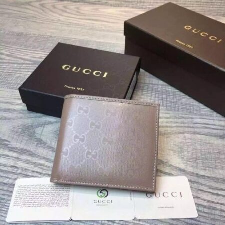Replica Gucci bi-fold wallet 224124 gold