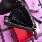Replica Gucci Zip Around Wallet In Black GG Supreme Web 8