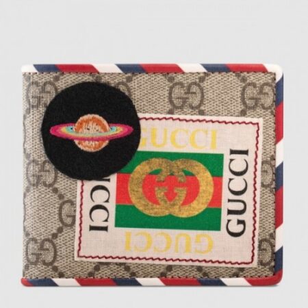 Replica Gucci Courrier GG Supreme Bi-fold Wallet