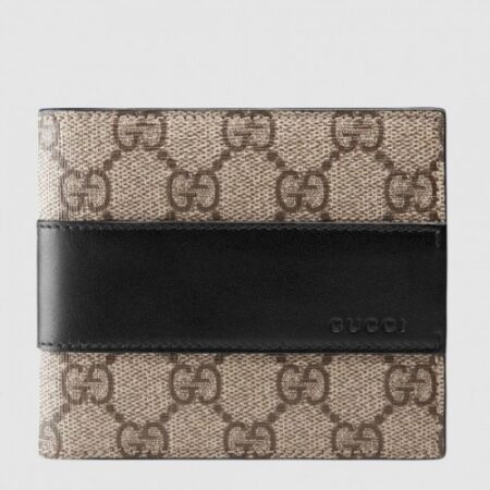 Replica Gucci Eden GG Supreme Bi-fold Wallet