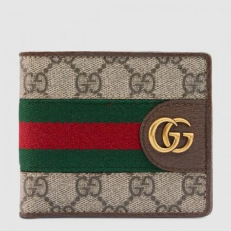 Replica Gucci Ophidia Bi-fold Wallet With Three Little Pigs
