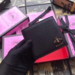 Replica Gucci Animalier Bi-fold Wallet In Black Leather 3