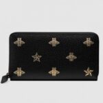 Replica Gucci Animalier Bi-fold Wallet In Black Leather 17