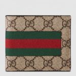 Replica Gucci Bi-fold Wallet With Gucci Logo In Black Leather 18