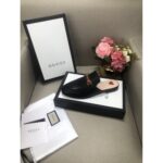 Replica Gucci Black Princetown Slippers With Web and Horsebit 8