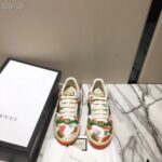 Replica Gucci White Women Ace Embroidered Loved Sneaker 20