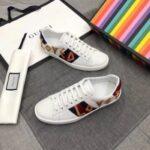 Replica Gucci White Women Ace Embroidered Loved Sneaker 8