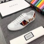 Replica Gucci White Women Ace Embroidered Loved Sneaker 9