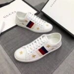 Replica Gucci White Women Ace Sneaker With Bees and Stars 6