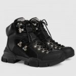 Replica Gucci Women’s Black Flashtrek High-top Sneaker 7